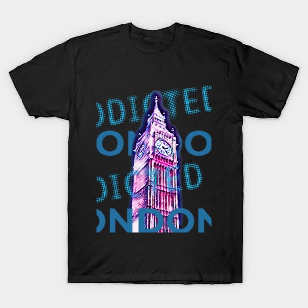 ADDICTED TO LONDON T-Shirt by Art by Eric William.s